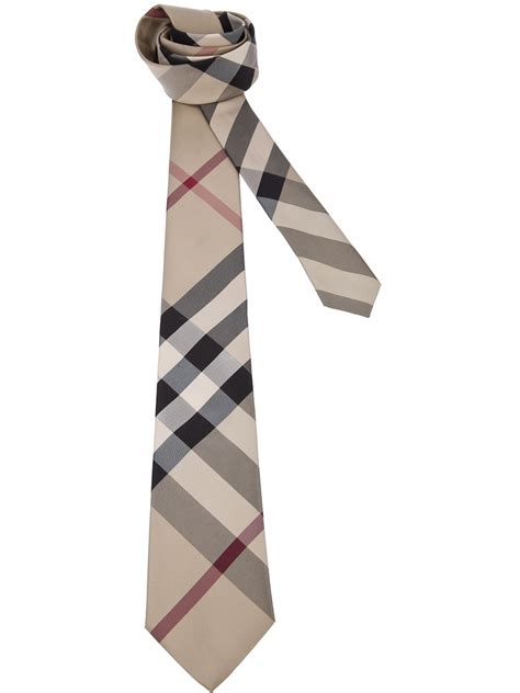 burberry print ties|burberry tie for men.